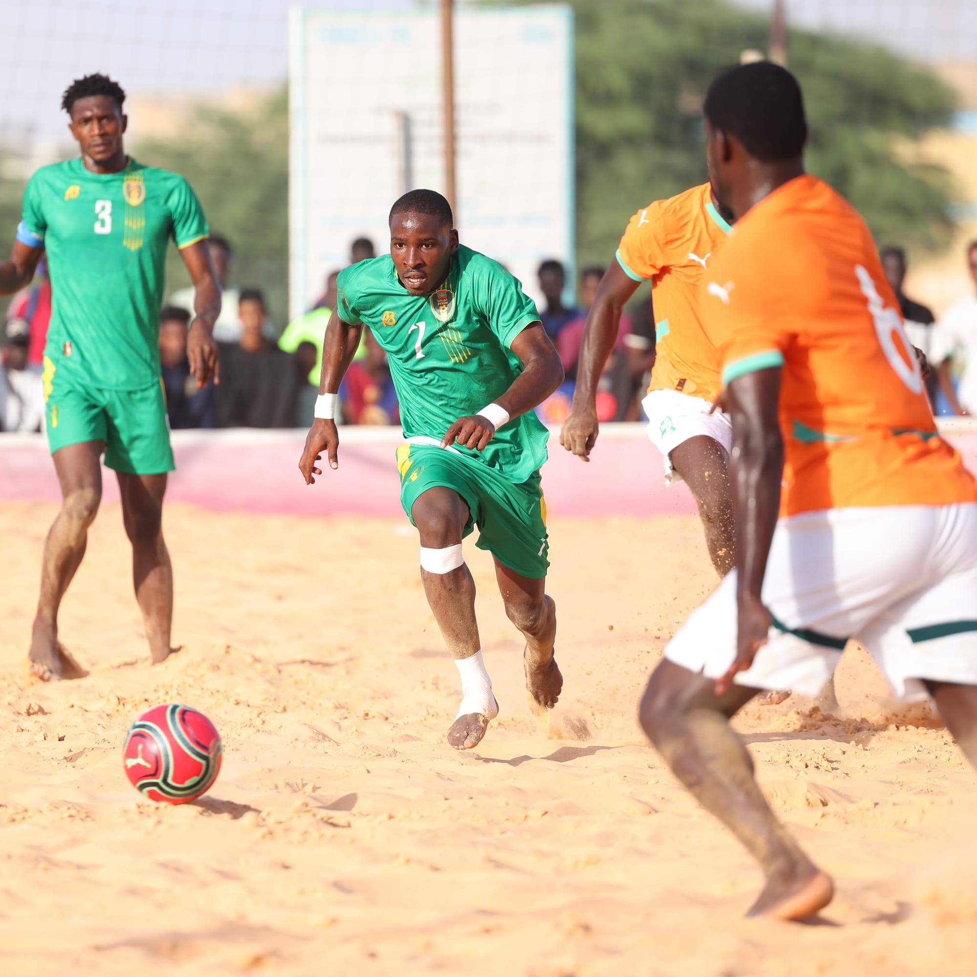 المرابطون لكرة القدم الشاطئية يتأهلون إلى نهائيات أمم إفريقيا