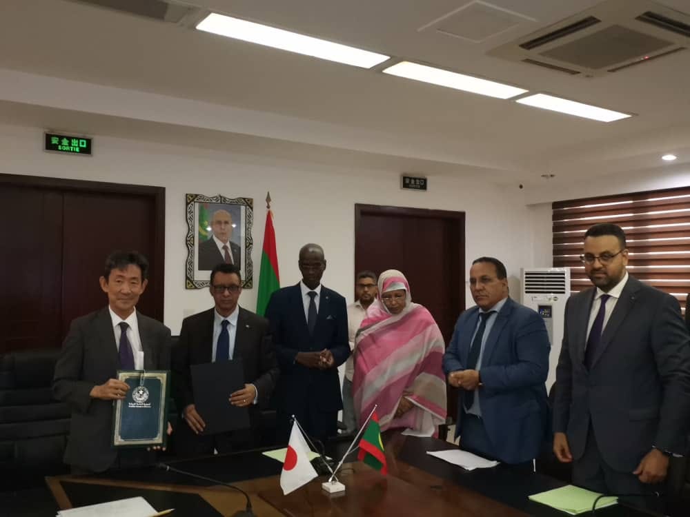 موريتانيا توقع مع اليابان اتفاقيتين في مجال الصيد والأمن الغذائي