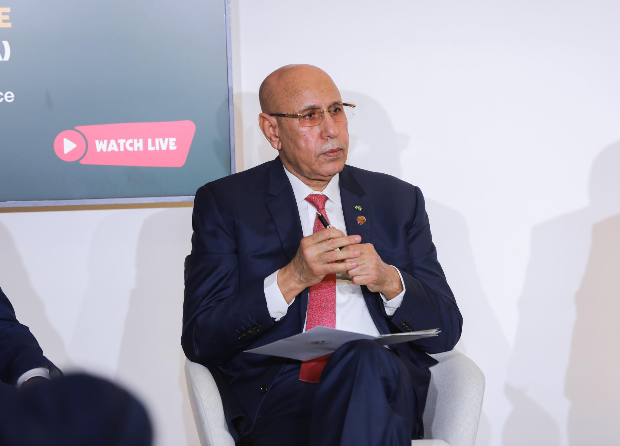 الرئيس الموريتاني: قمنا بزيادة حصة الطاقات المتجددة في مزيج طاقتنا بنسبة 34% في 2020