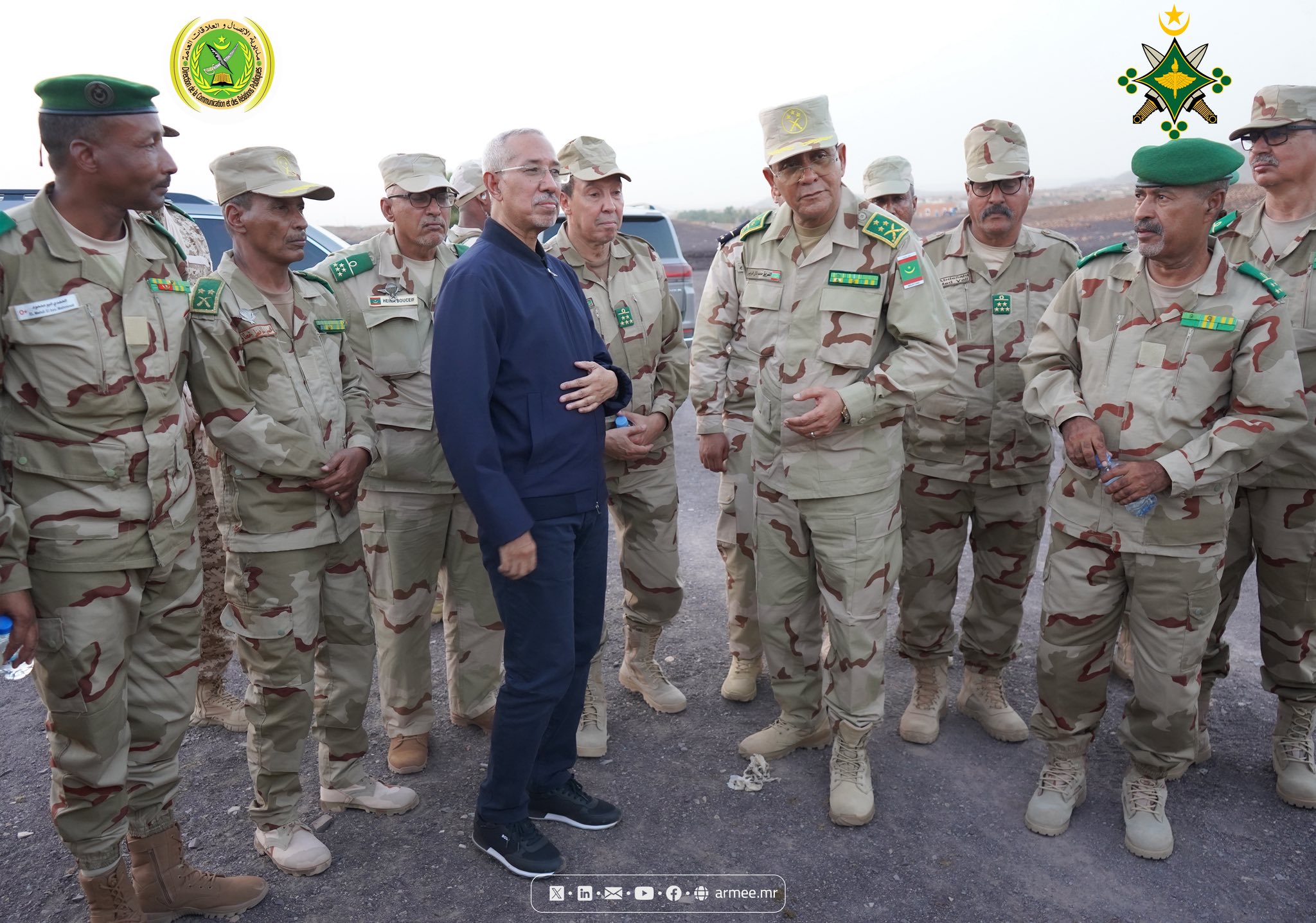 الجيش يجري مناورات ميدانية  شرقي موريتانيا
