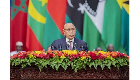 ولد الغزواني: لن ننسى ما كان للصين من فضل في تزويد مدينة نواكشوط بالماء الصالح للشرب