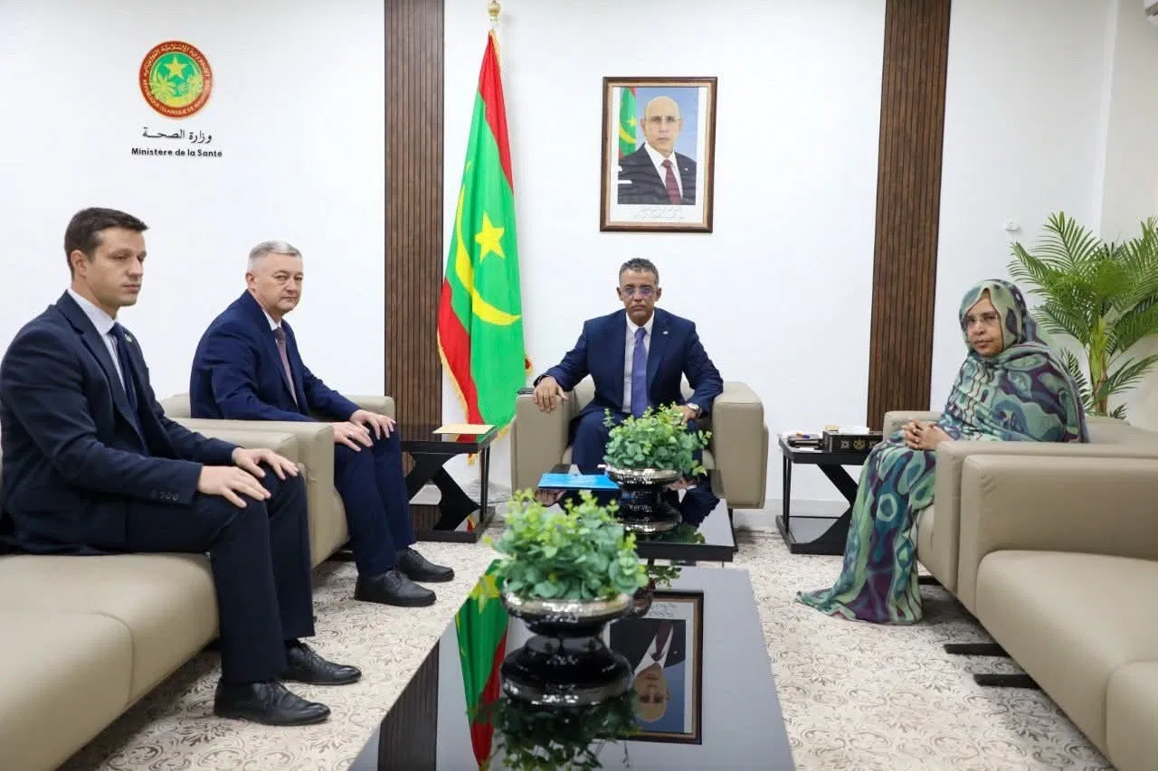 نواكشوط.. موريتانيا وأوكرانيا تبحثان تعزيز التعاون الصحي
