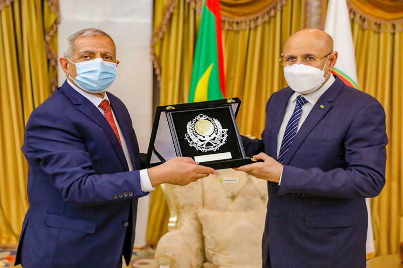 الأكاديمية العربية للعلوم والتكنلوجيا تكرم الرئيس غزواني