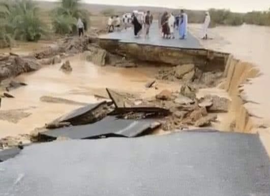 الأرصاد الجوية تدعو سكان آدرار إلى اليقظة والابتعاد عن مجاري المياه ومراقبة السيول