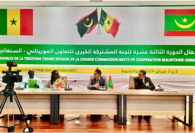 نواكشوط: بدء الاجتماعات التحضيرية للدورة 13 للجنة الكبرى المشتركة بين موريتانيا والسنغال