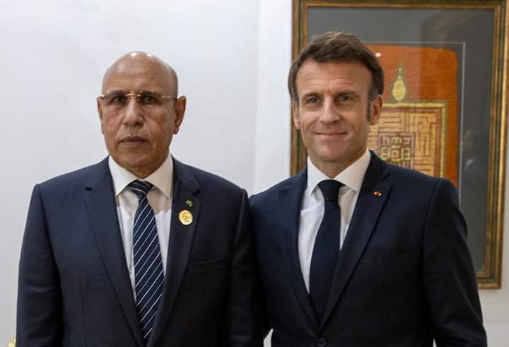 موريتانيا تؤكد لفرنسا رغبتها في تطوير العلاقات