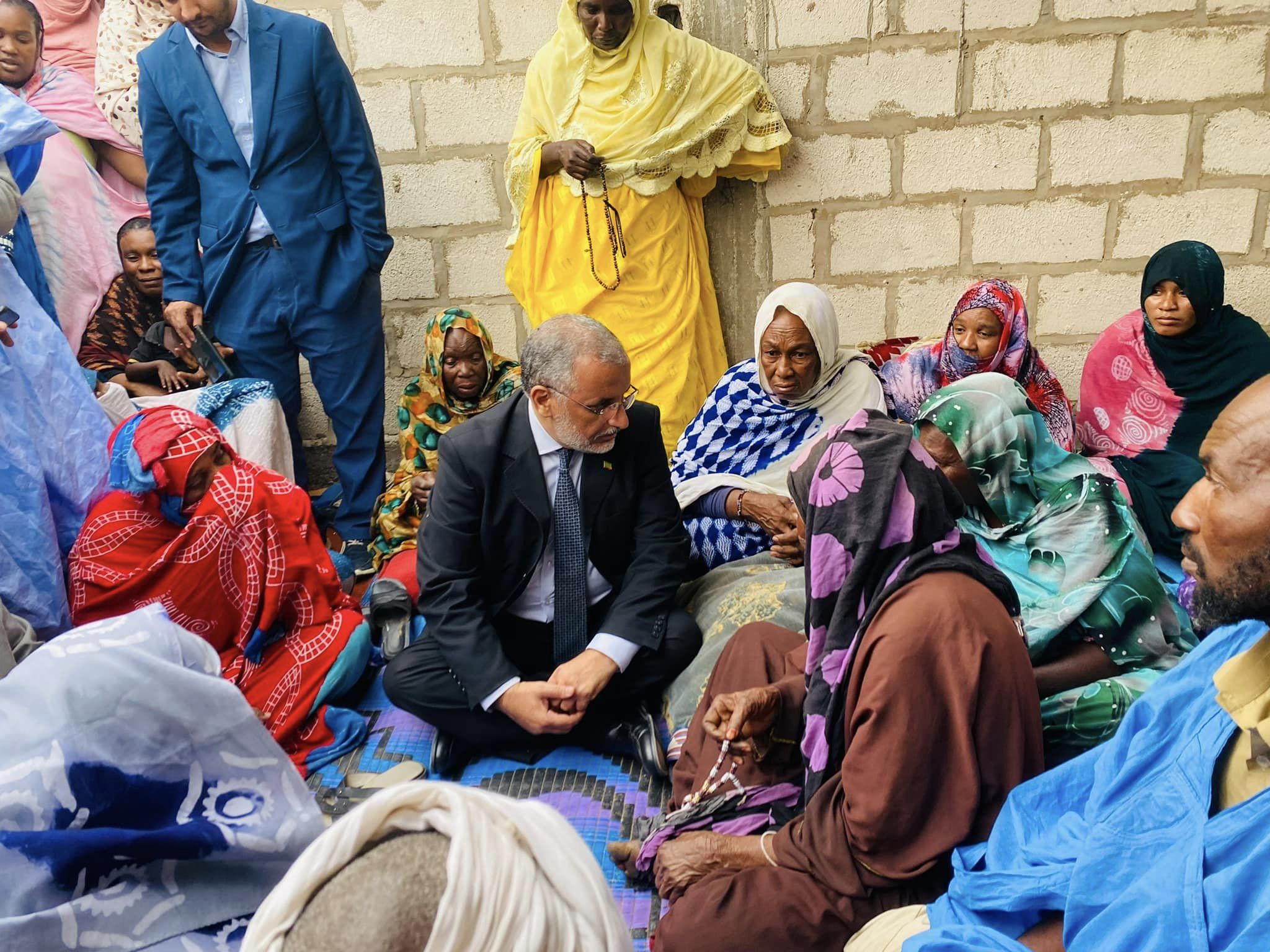 نواكشوط : الرئيس الموريتاني ينتدب وفدا لتعزية الأسرة المنكوبة في توجنين
