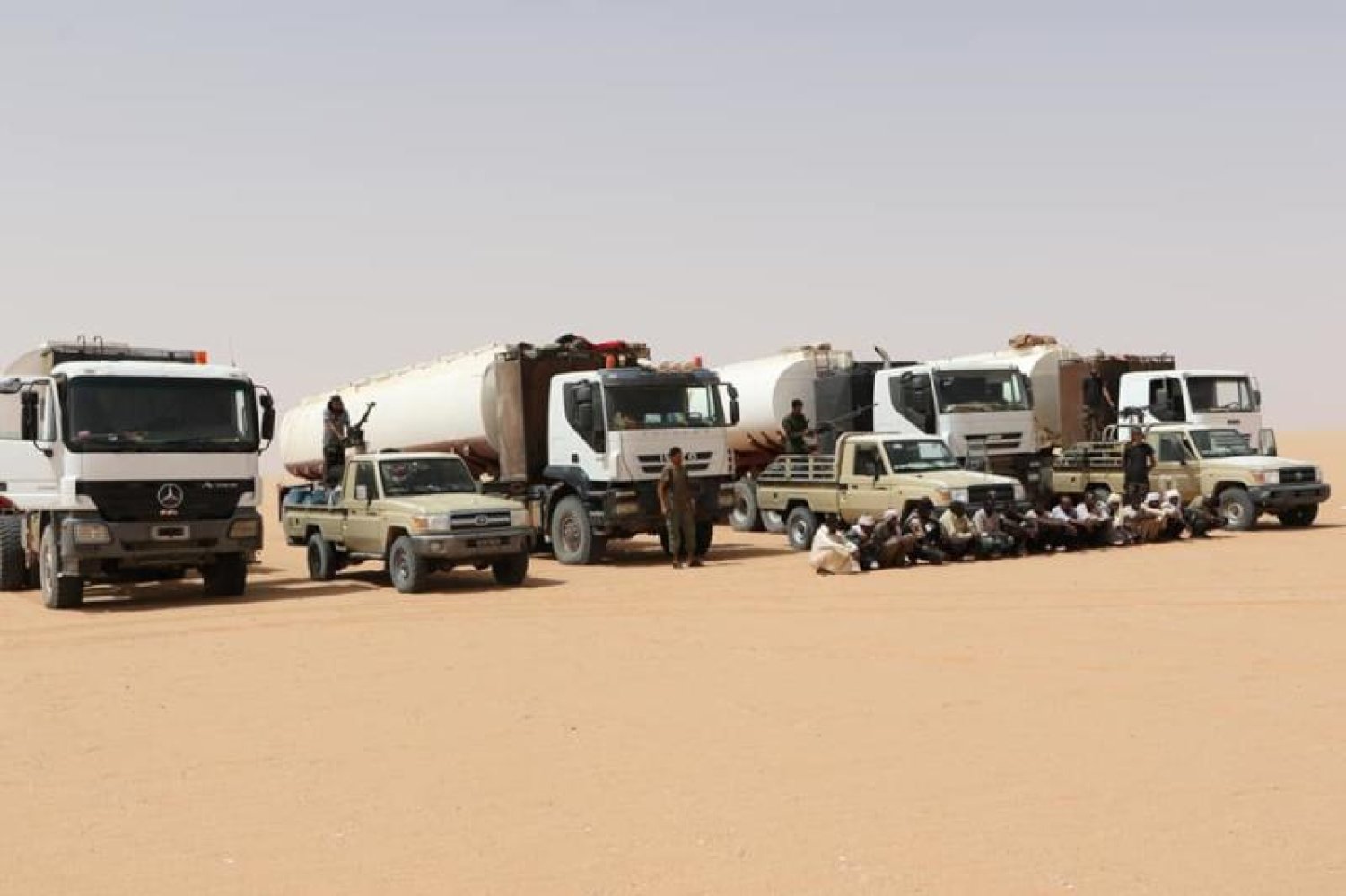 ليبيا: حملة أمنية لمصادرة الوقود المهرب ومنع تهريبه إلى تونس