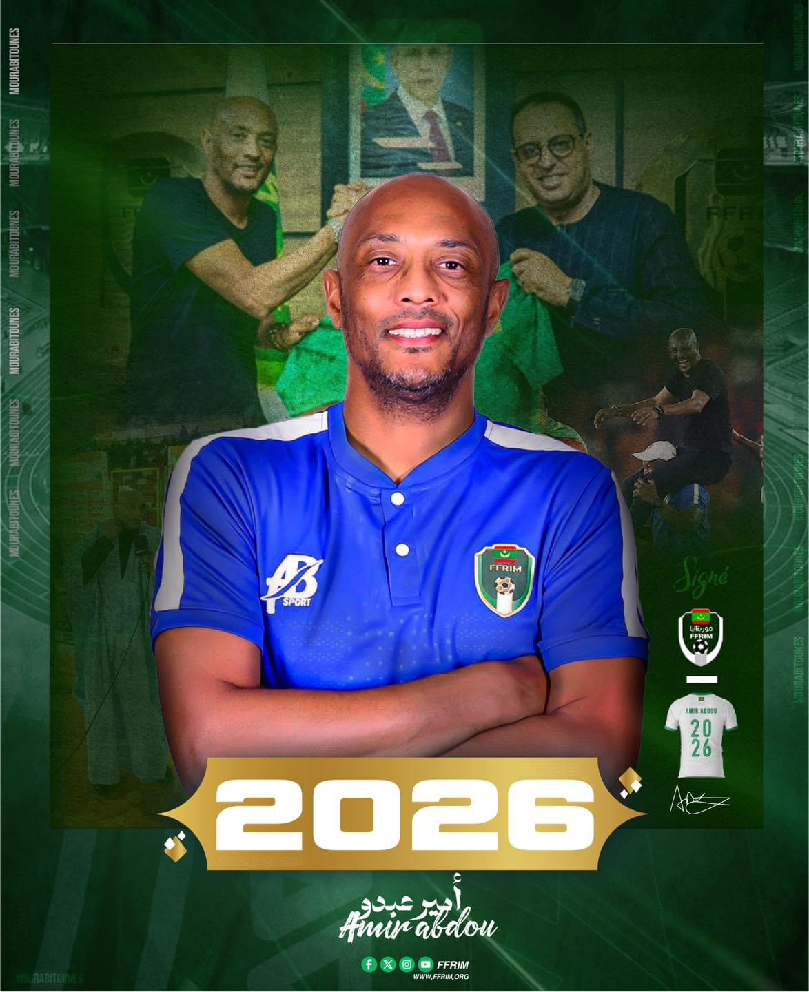 أمير عبدو يجدد عقده مع المرابطون حتى عام 2026