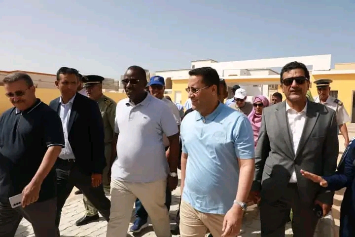 ولد أجاي يبدأ جولة ميدانية لتفقد مكونات البرنامج الاستعجالي لتنمية نواكشوط