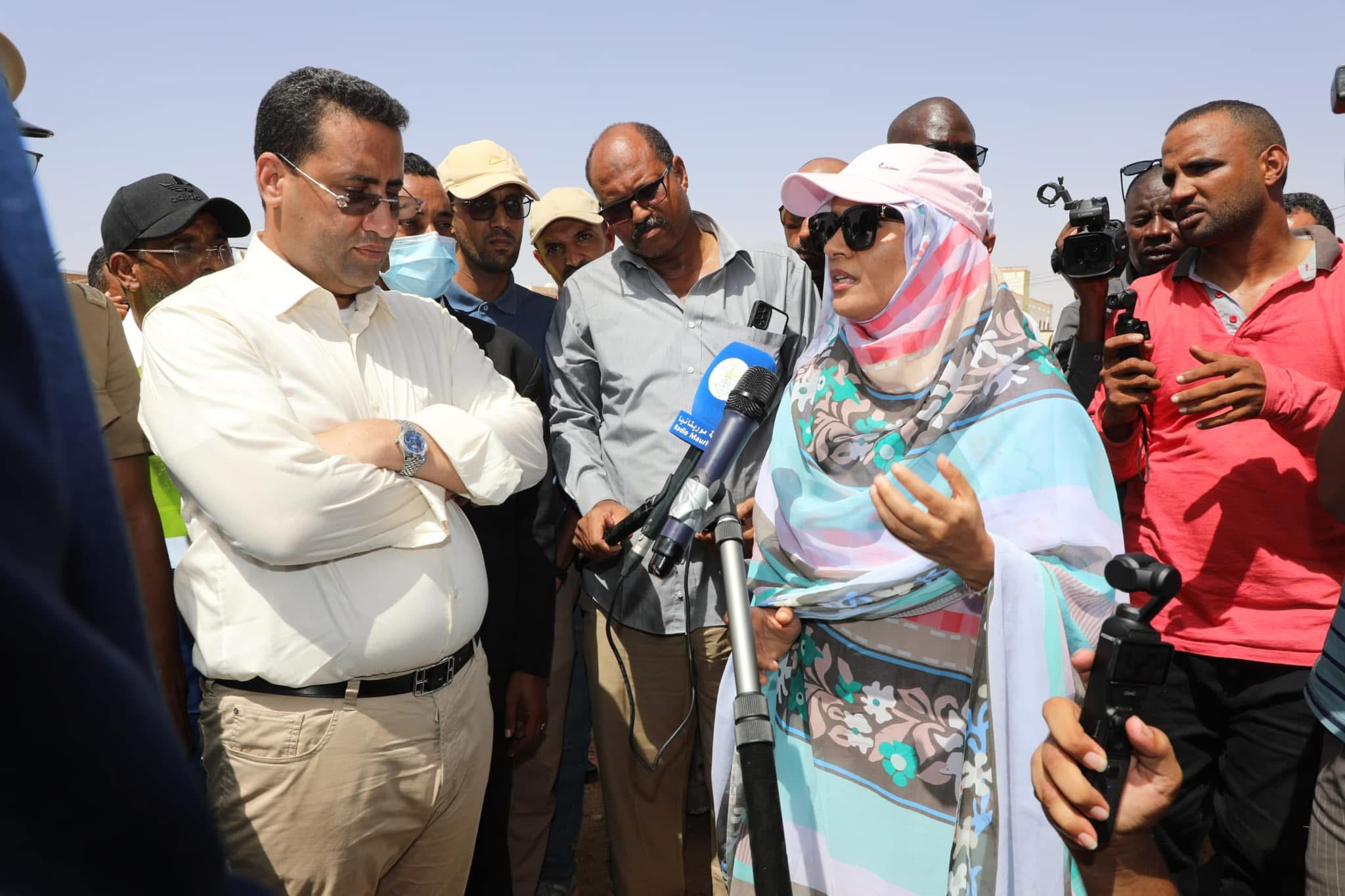 ولد اجاي يدعو إلى مضاعفة الجهود وتسريع وتيرة أشغال برنامج تنمية نواكشوط