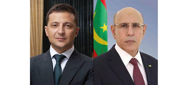 الغزواني يهنئ نظيره الأوكراني بالعيد الوطني لبلاده
