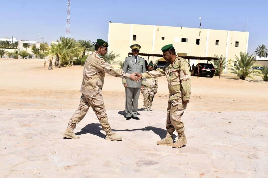 نواكشوط: القائد الجديد لكتيبة القيادة والخدمات يتسلم مهامه