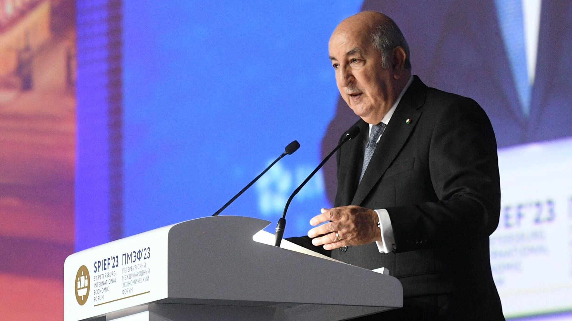 تبون: الجزائر لم تكن مصدر تهديد لأحد
