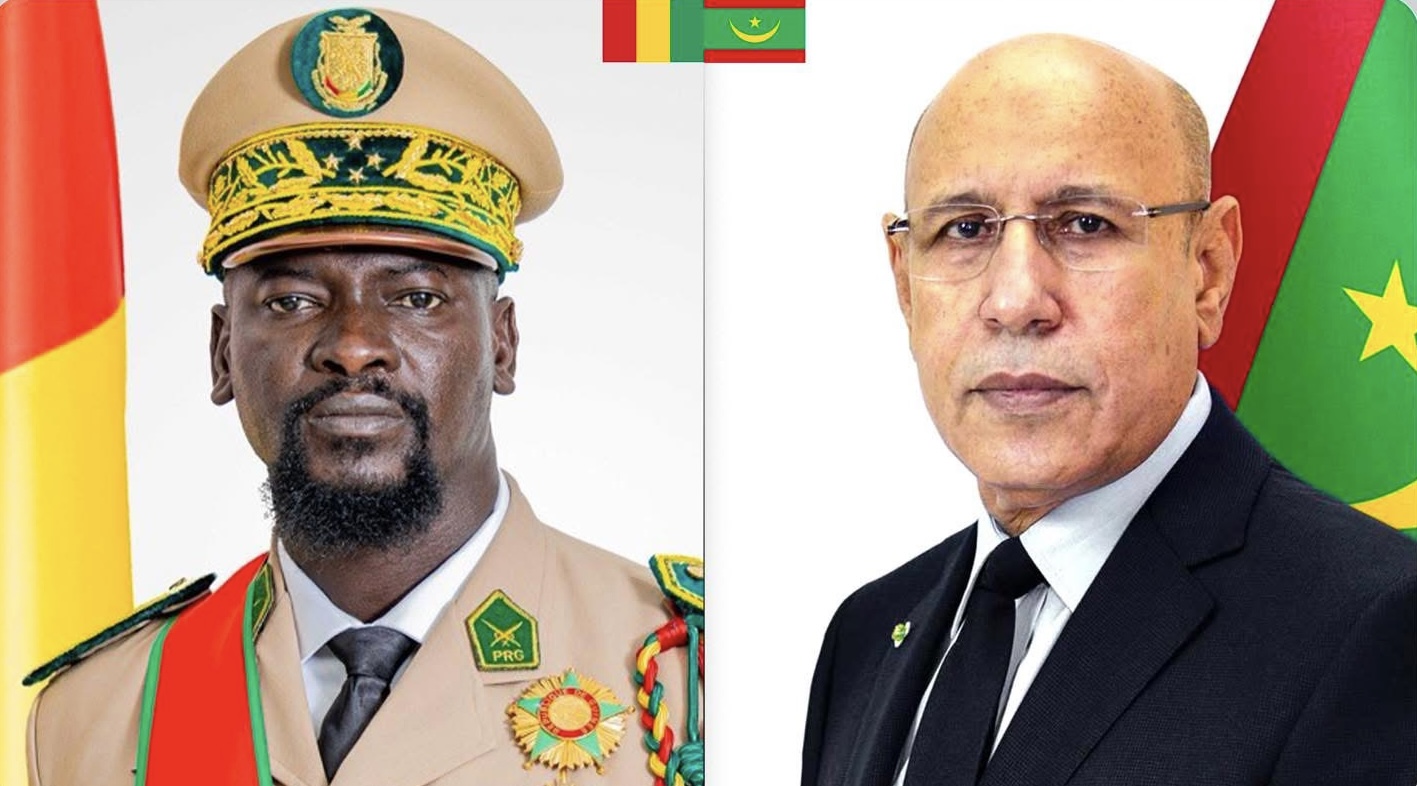 غزواني يهنئ دومبويا ويؤكد تمسك موريتانيا بعلاقات الأخوة مع غينيا