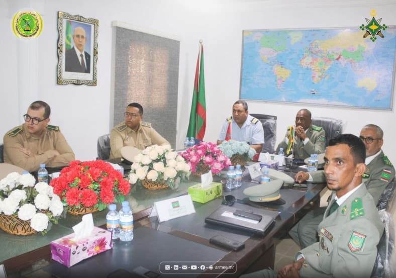 مباحثات موريتانية مغربية حول آفاق التعاون العسكري وتبادل الخبرات