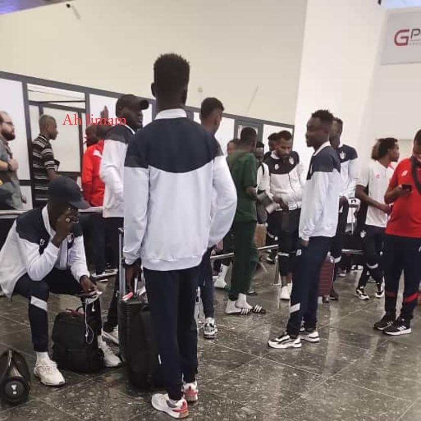 المنتخب السوداني يصل نواكشوط تأهبا لمواجهة المرابطون