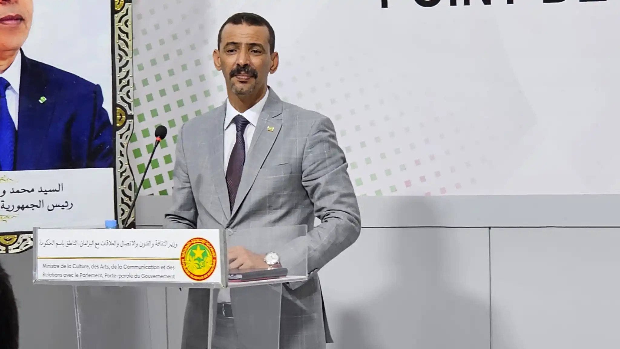 الناطق باسم الحكومة: لاوجود لأي قوات أجنبية على الأراضي الموريتانية