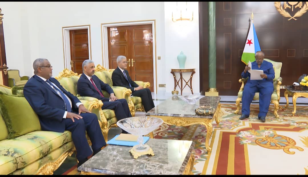 رئيس جيبوتي يؤكد دعم مرشح موريتانيا لرئاسة البنك الإفريقي للتنمية