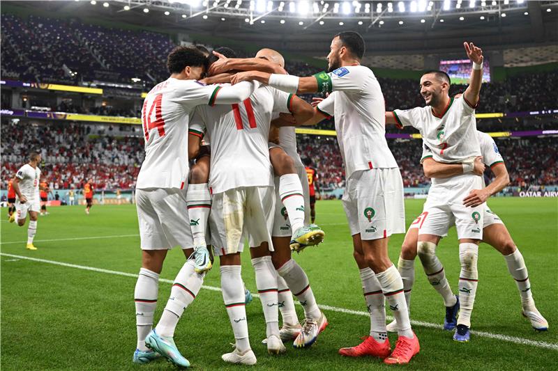 كأس العالم: أسود الأطلس يحققون فوزا تاريخيا على المنتخب البلجيكي