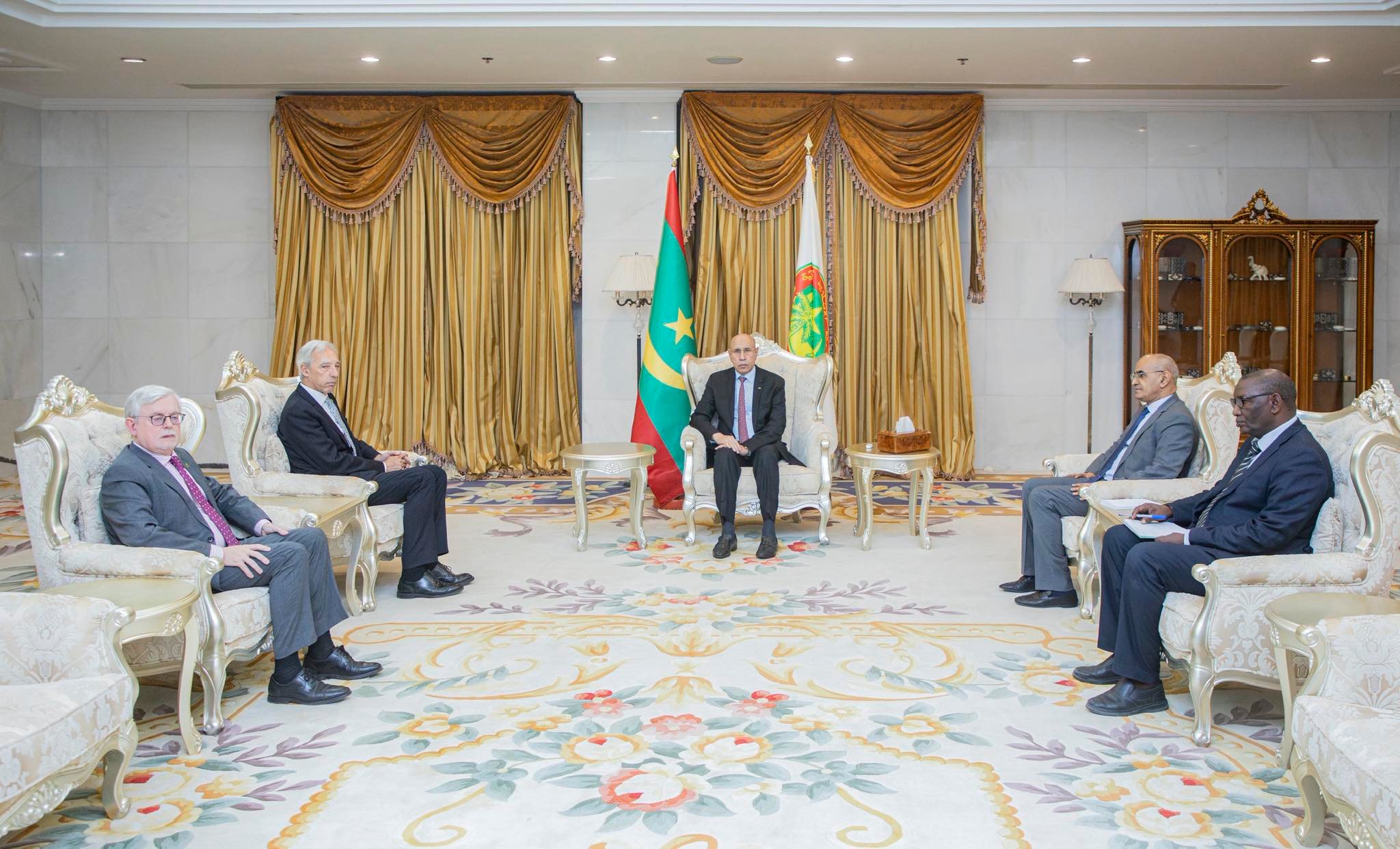 نواكشوط: غزواني يلتقي المبعوث الأوروبي إلى منطقة الساحل