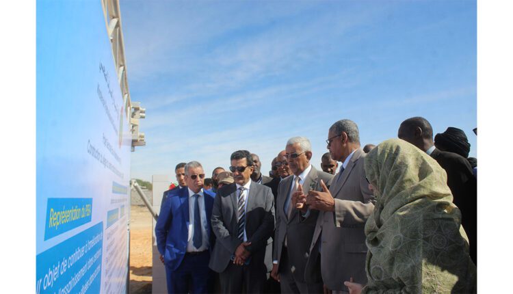 وضع حجر الأساس لمقر المركز الوطني للموارد المائية