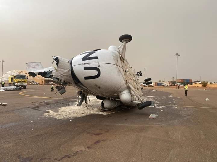 مالي: إصابة11 شخصا في تحطم مروحية تابعة للأمم المتحدة شمال البلاد