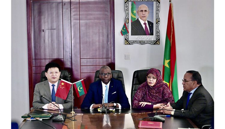 اتفاق موريتاني صيني لتمويل مستودع غذائي بسعة 30 ألف طن