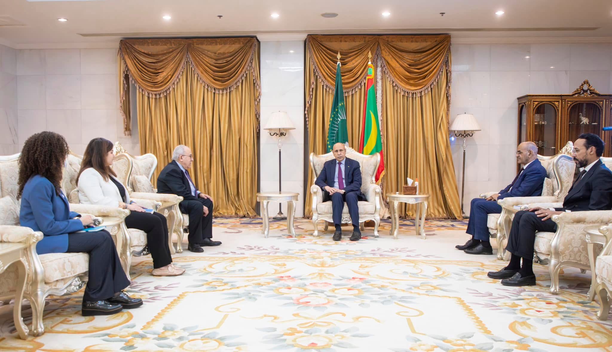 موريتانيا تبحث مع وفد أممي سبل حل الأزمة السودانية