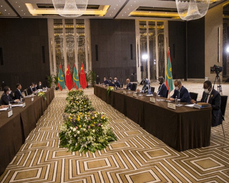 الرياض: الرئيس الموريتاني يعقد جلسة مباحثات مع نظيره الصيني
