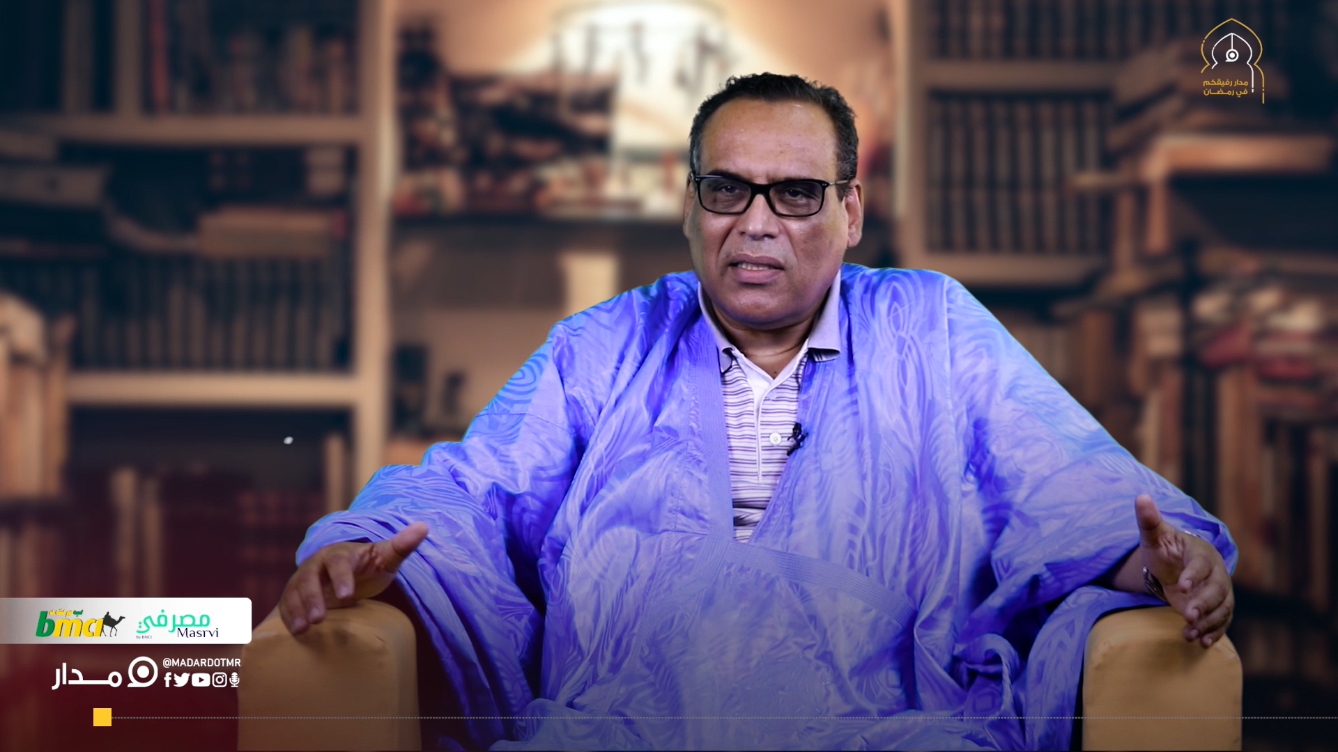 الحلقة الأولى من "خاطرة" مع الدكتور عبد الله السيد ولد اباه
