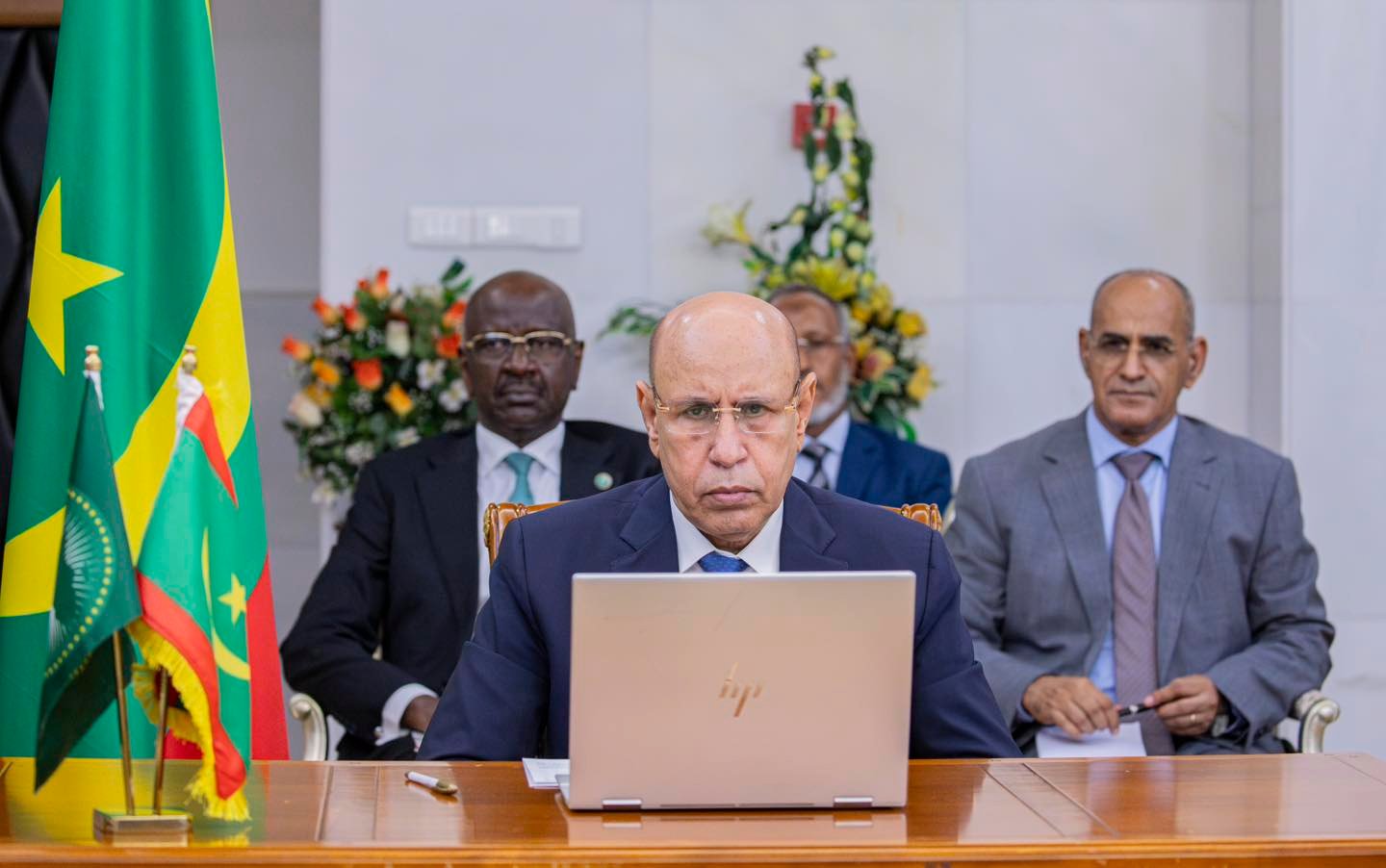 الرئيس الموريتاني يجري مباحثات حول مواجهة وباء جدري القرود
