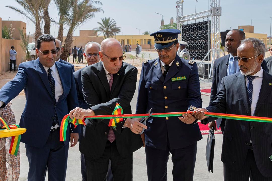 نواكشوط: غزواني يدشن توسعة مركز استطباب التخصصات بالسبخة
