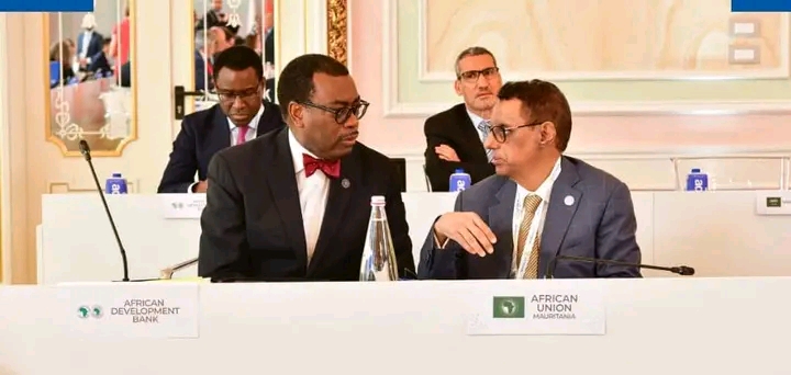 ولد محمد صالح يبحث مع رئيس مجموعة البنك الإفريقي للتنمية العلاقات الاقتصادية