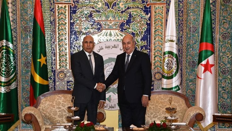 الرئيس الموريتاني يهاتف نظيره الجزائري