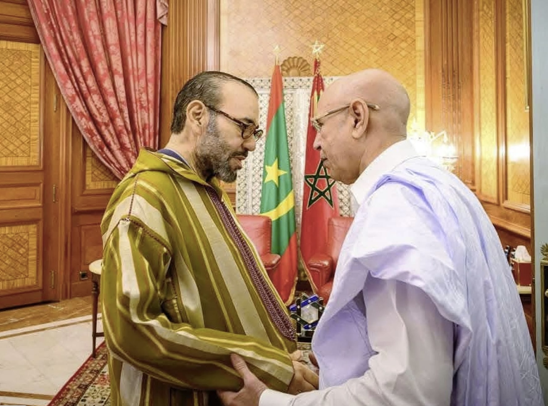 ولد الغزواني: حريصون على تعزيز علاقات التعاون مع المغرب