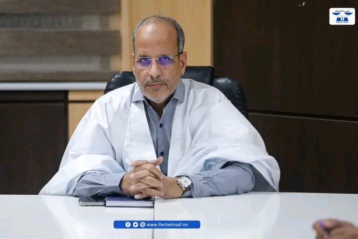 حزب الإنصاف: مطالبتنا بمأمورية ثانية لولد الغزواني هدفها استكمال "مسيرة الازدهار والنماء"