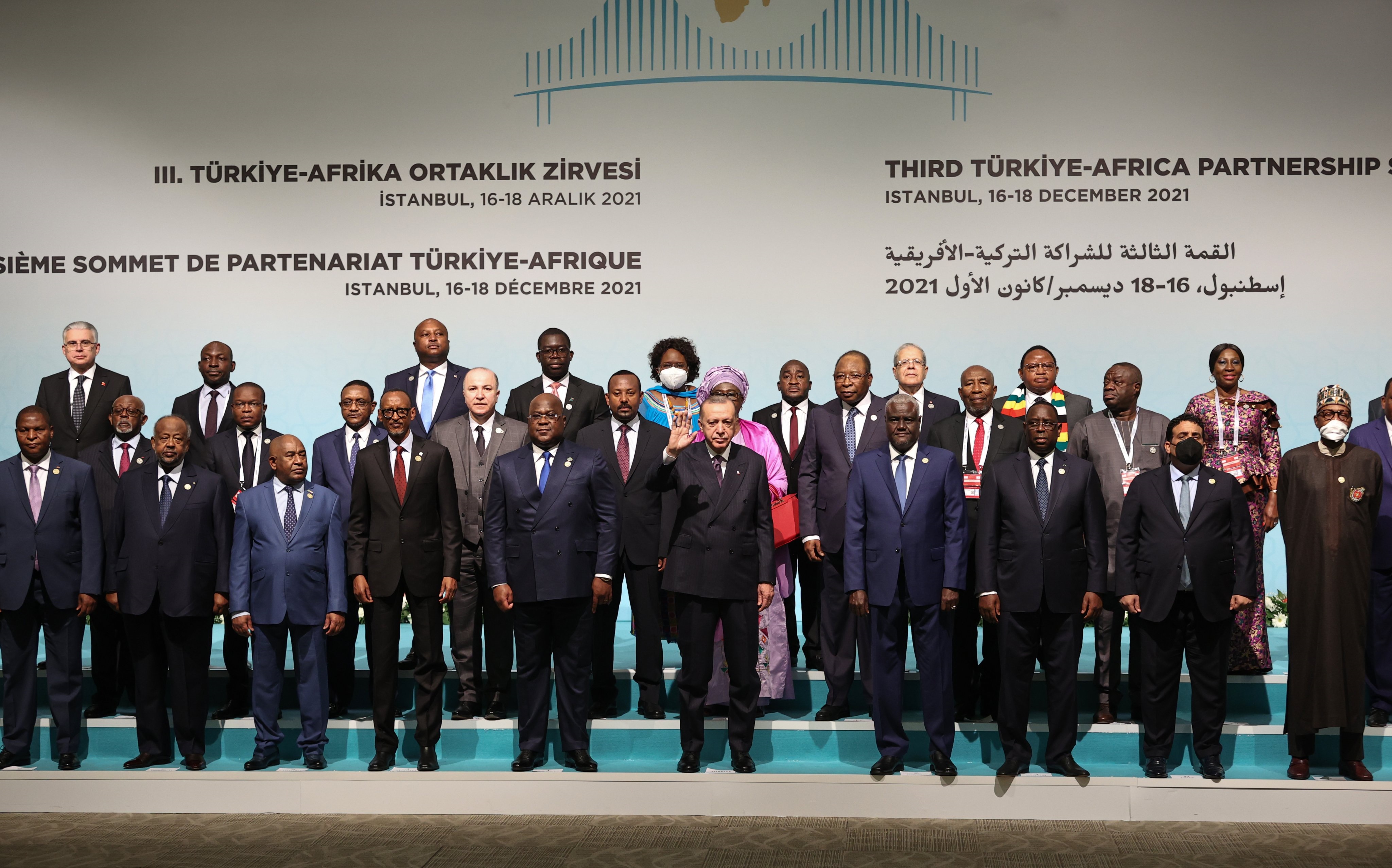 أردوغان: علاقاتنا مع القارة الإفريقية مبنية على مبدأ الربح للجميع