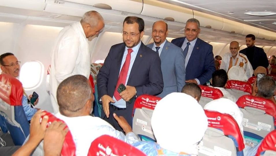 الفوج الأخير من الحجاج الموريتانيين يصل المدينة المنورة