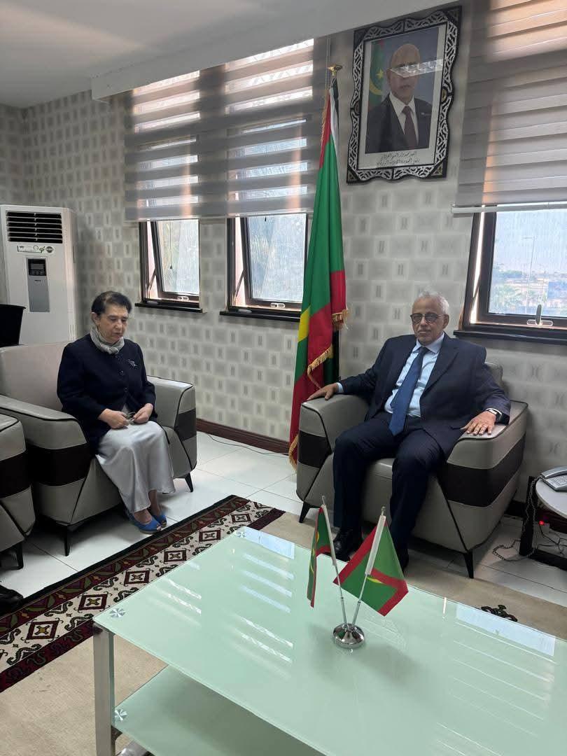 نواكشوط: مباحثات موريتانية–إيطالية حول تعزيز التعاون ودعم البرامج التنموية