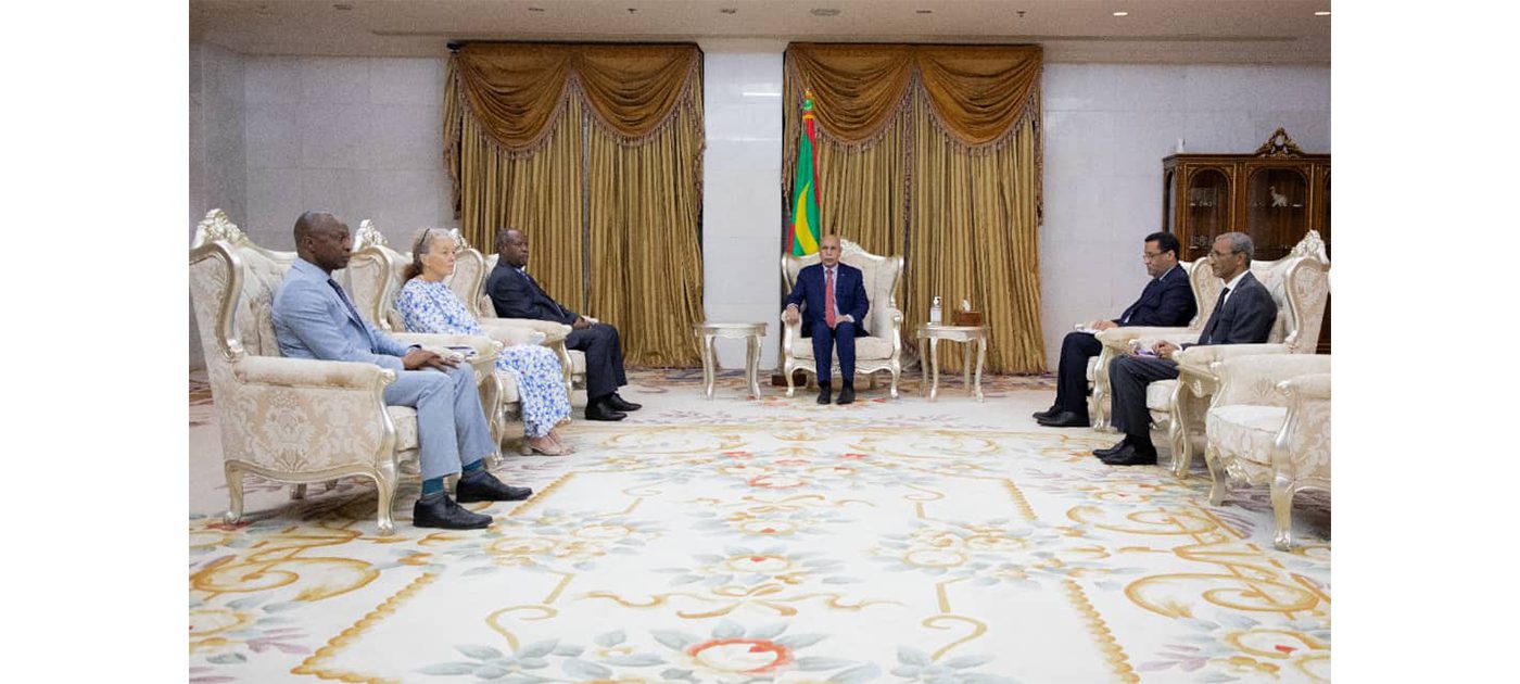 مسؤول أممي بغرب إفريقيا والساحل يلتقي غزواني