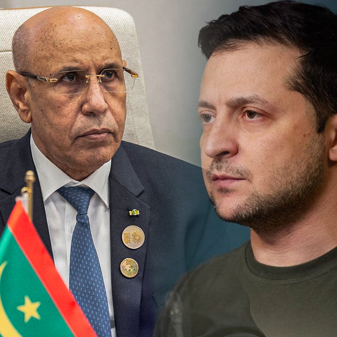 غزواني لزيلينكسي: أرجو أن تضع الحرب في بلدكم أوزارها بسرعة