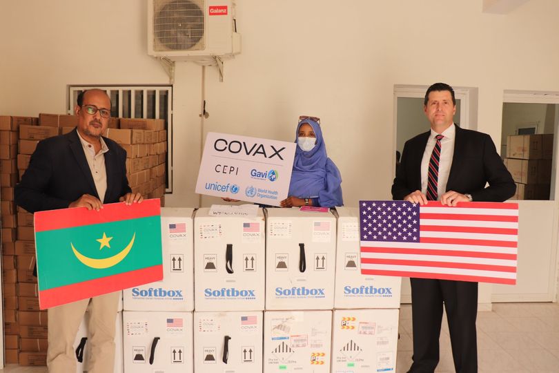 موريتانيا تتسلم 57 ألف جرعة من لقاح فايزر مقدمة من أمريكا