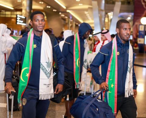 "المرابطون" يصلون الدوحة لمواجهة الكويت في ملحق كأس العرب