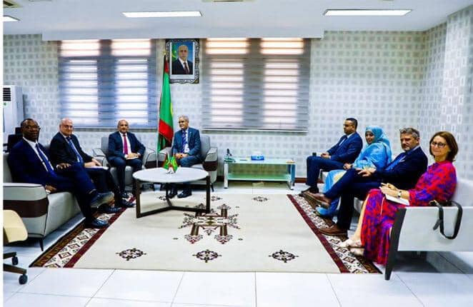 مباحثات موريتانية فرنسية حول محفظة تمويل الوكالة الفرنسية للتنمية في موريتانيا