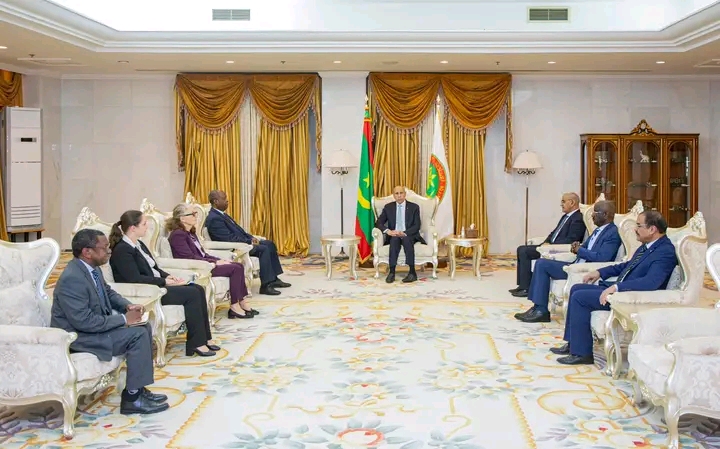 نواكشوط: ولد الغزواني يلتقي بوفد من الأمم المتحدة