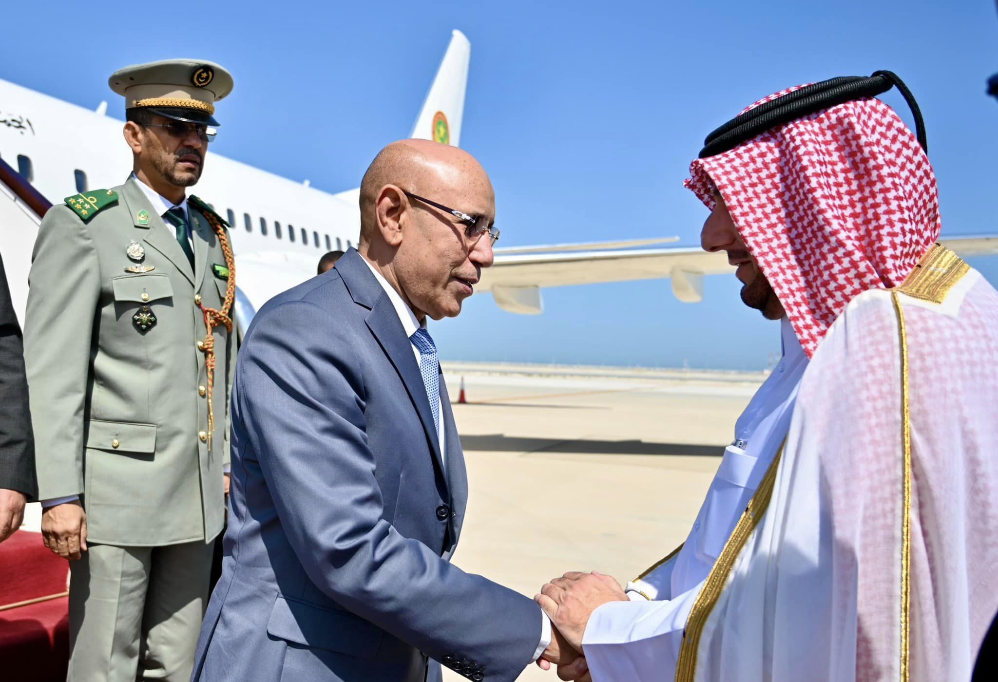 الرئيس الموريتاني يصل إلى الدوحة