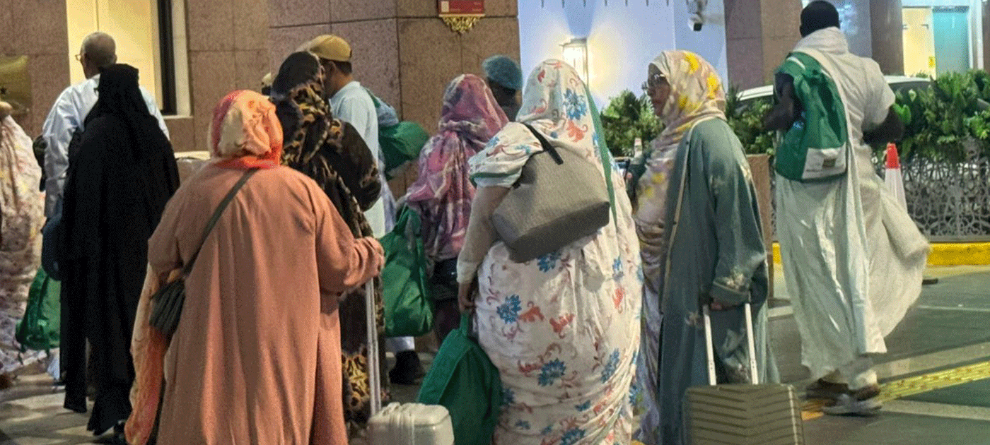 الفوج الثالث من الحجاج الموريتانيين يصل المدينة المنورة