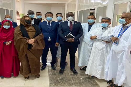 رئيس الهابا يجري مباحثات مع الممثل المقيم لبرنامج الأمم المتحدة