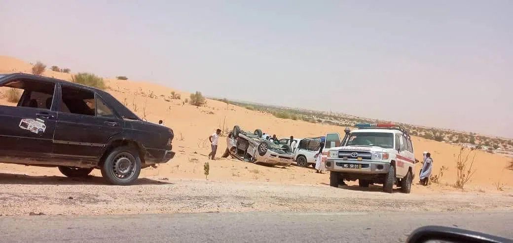 حادث سير قرب واد الناقة يتسبب في إصابة 3 مسافرين